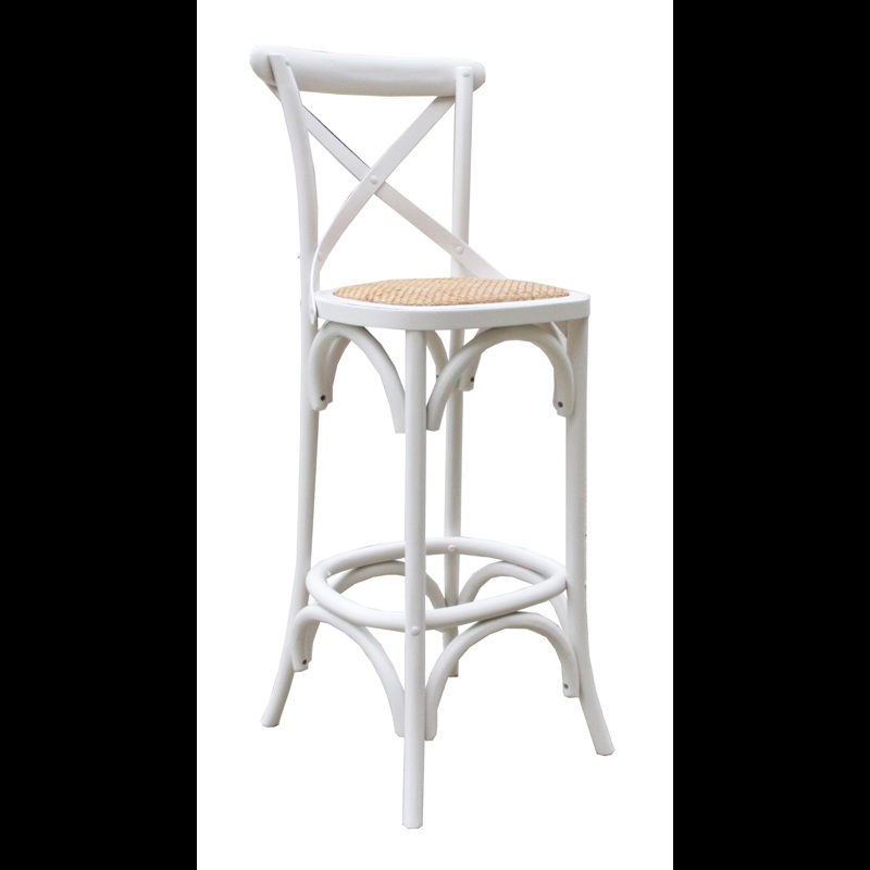 Bella Bar Chair White